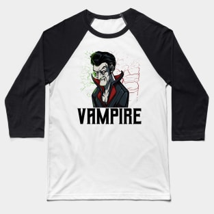 Vampires Halloween Baseball T-Shirt